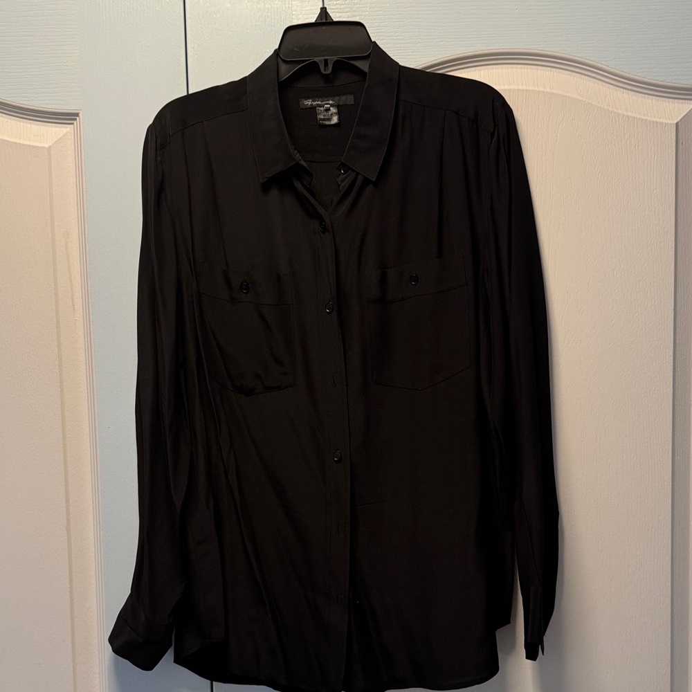 Chic Black Women's Blouse